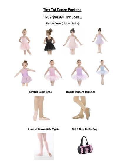 Tiny Tot Dance Package