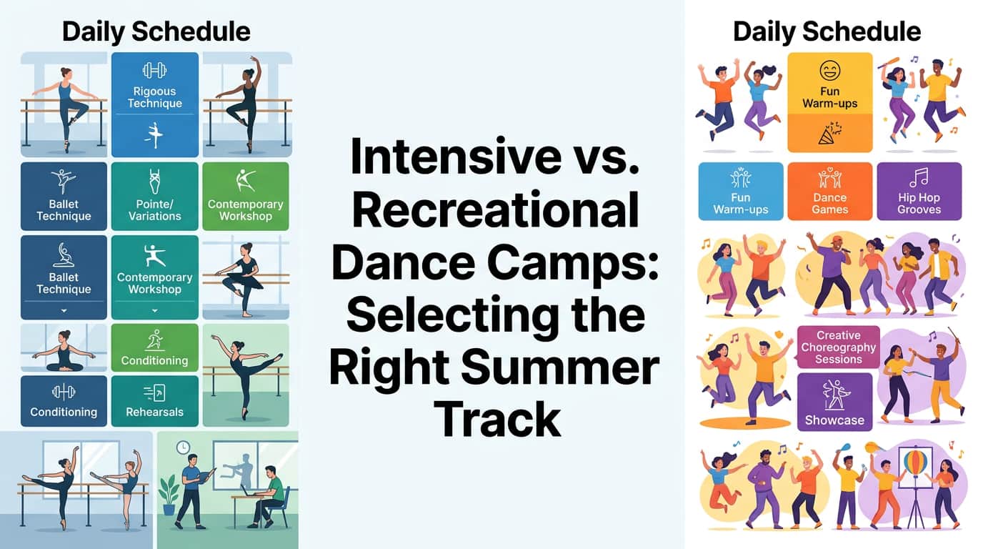 Dance Camps in Apopka, Florida: Intensive vs. Recreational Tracks